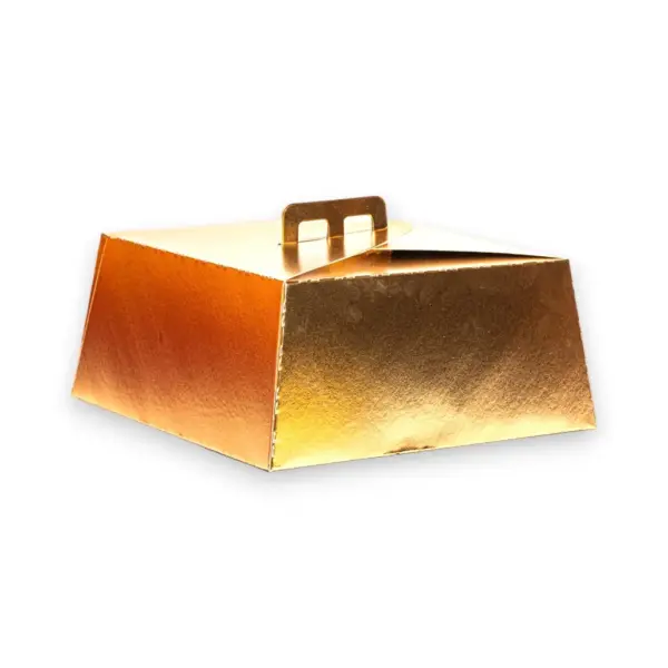 Cutii Tort Aurii (25 Buc/Set)