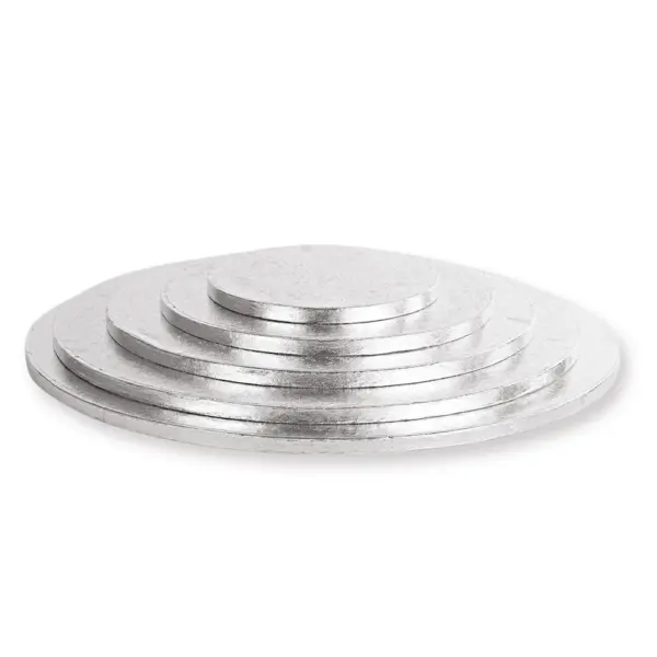 Platforme Argintii Rotunde Pentru Tort